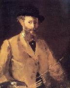 Edouard Manet Self-Portrait with Palette Spain oil painting artist